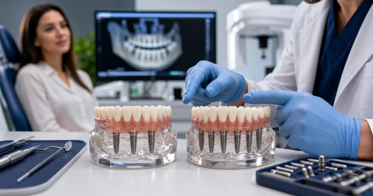 All-on-4 vs All-on-6 Dental Implants in Turkey